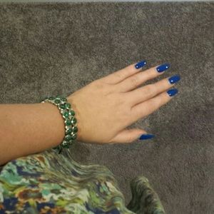 Ann Taylor Emerald Bracelet